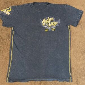 Affliction “Indian Larry” men’s graphic shirt XL